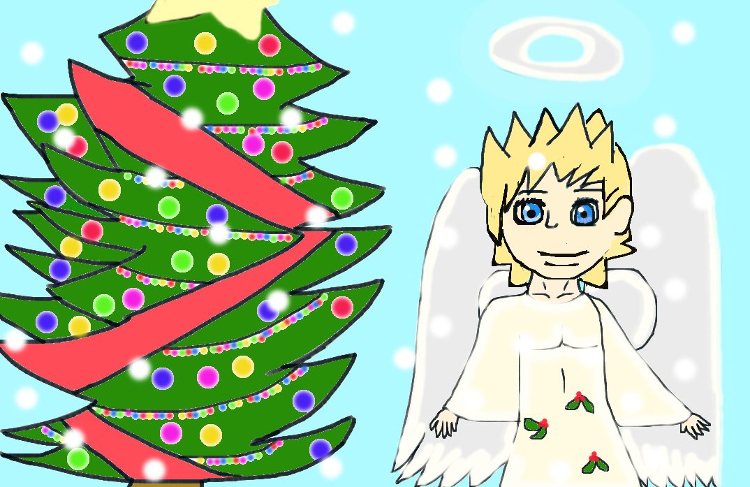 Merry Christmas with Roxas by RaydaraArtIsABang on DeviantArt