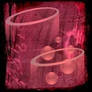 Belle poubelle rose