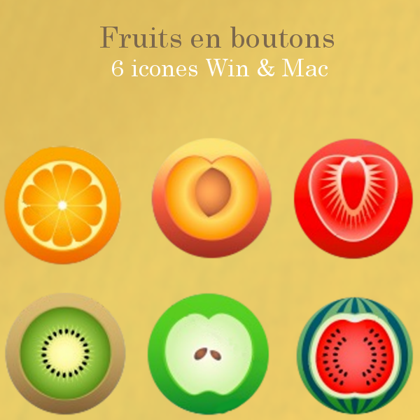 Fruits en boutons