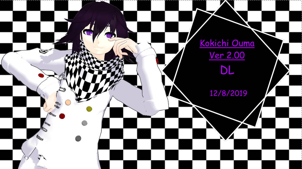 picture Cursed Kokichi Oma mmd ndrv3 kokichi oma ver 2 00 dl