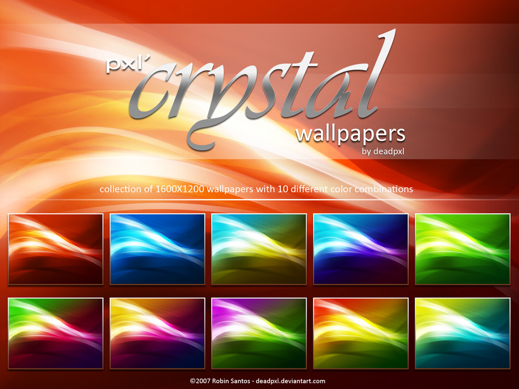 pxl' Crystal wallpapers