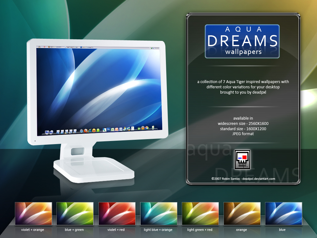 Aqua Dreams Wallpapers by deadPxl