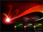 Happy Holidays Wallpapers by deadPxl