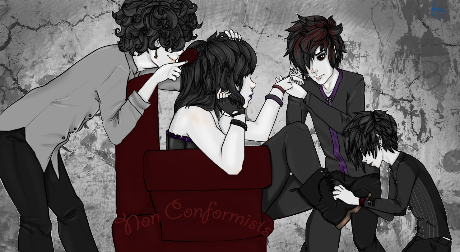 South Park Goths By Kaadiansmear On Deviantart