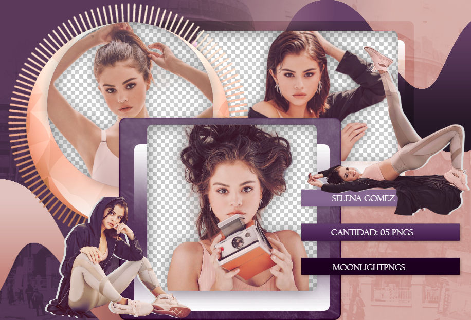 Pack Png 64 - Selena Gomez by MoonlightPngs on DeviantArt