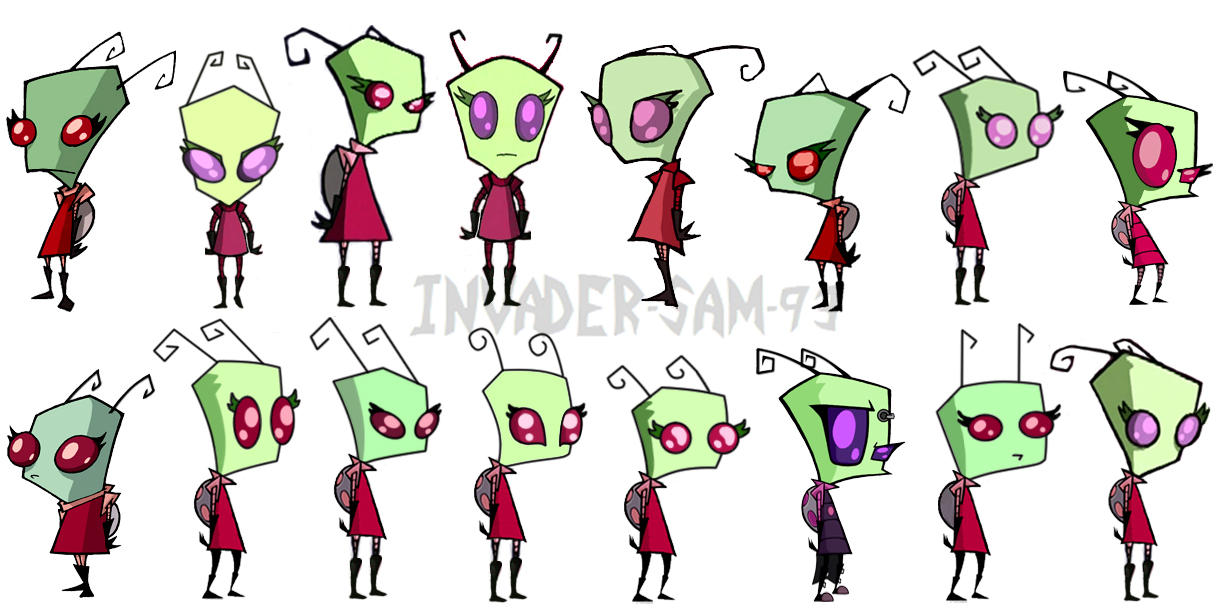 Female Irkens by Invader-Sam-93 on DeviantArt