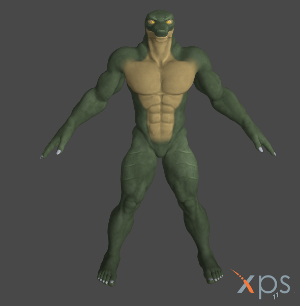 Male Lizard petruz3d for xps by Toshiiekyoko01 on DeviantArt