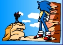 Sonic V.S Shadow dbz scene