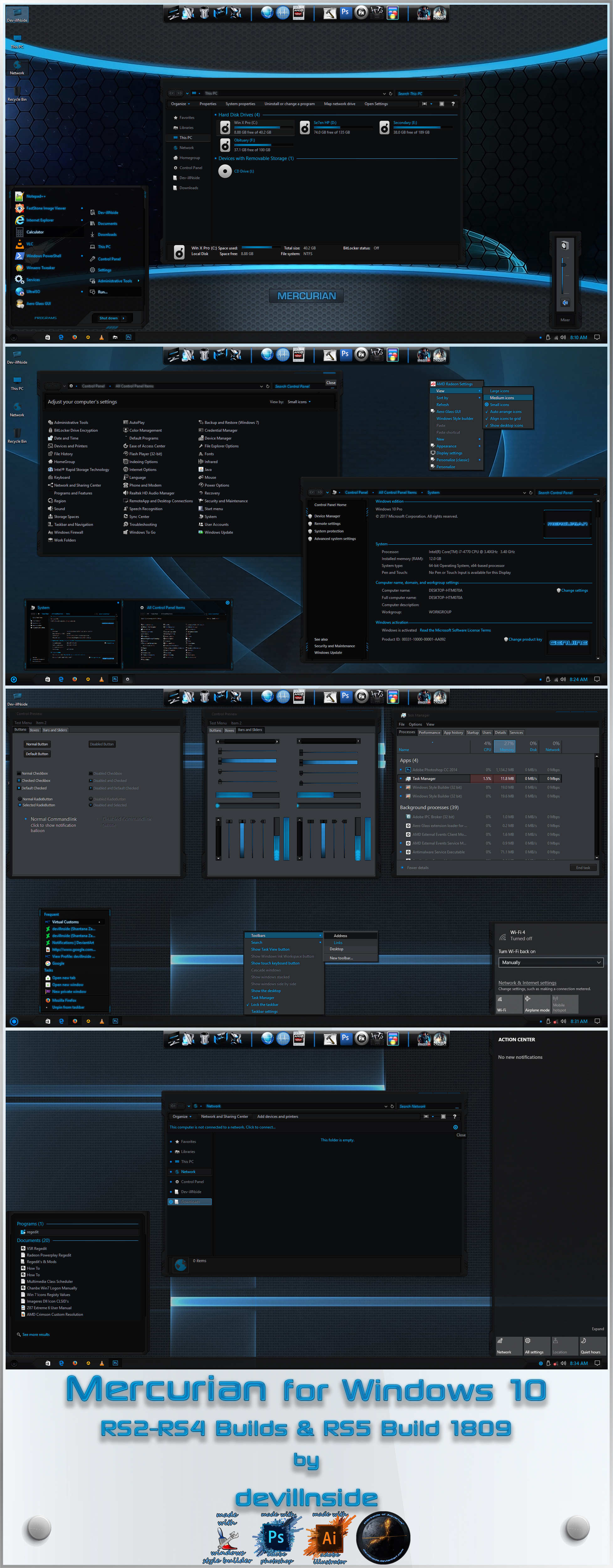 Mercurian for Windows 10 by devillnside