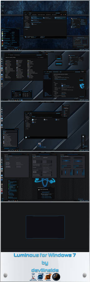 Luminous by devillnside, visual art