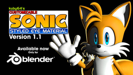 Kuby's Customizable Sonic-styled Eye Material v1.1
