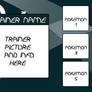 Blank Trainer Card