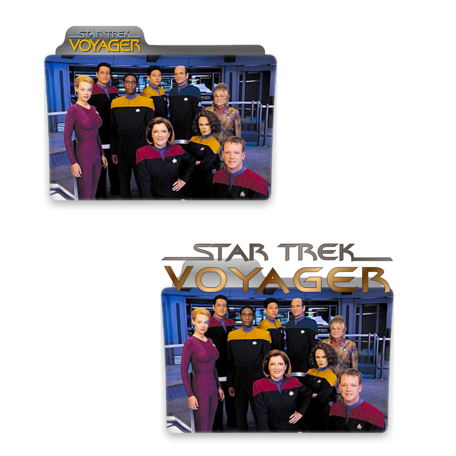 Star Trek Voyager Folder Icon Set by Dirt290x on DeviantArt