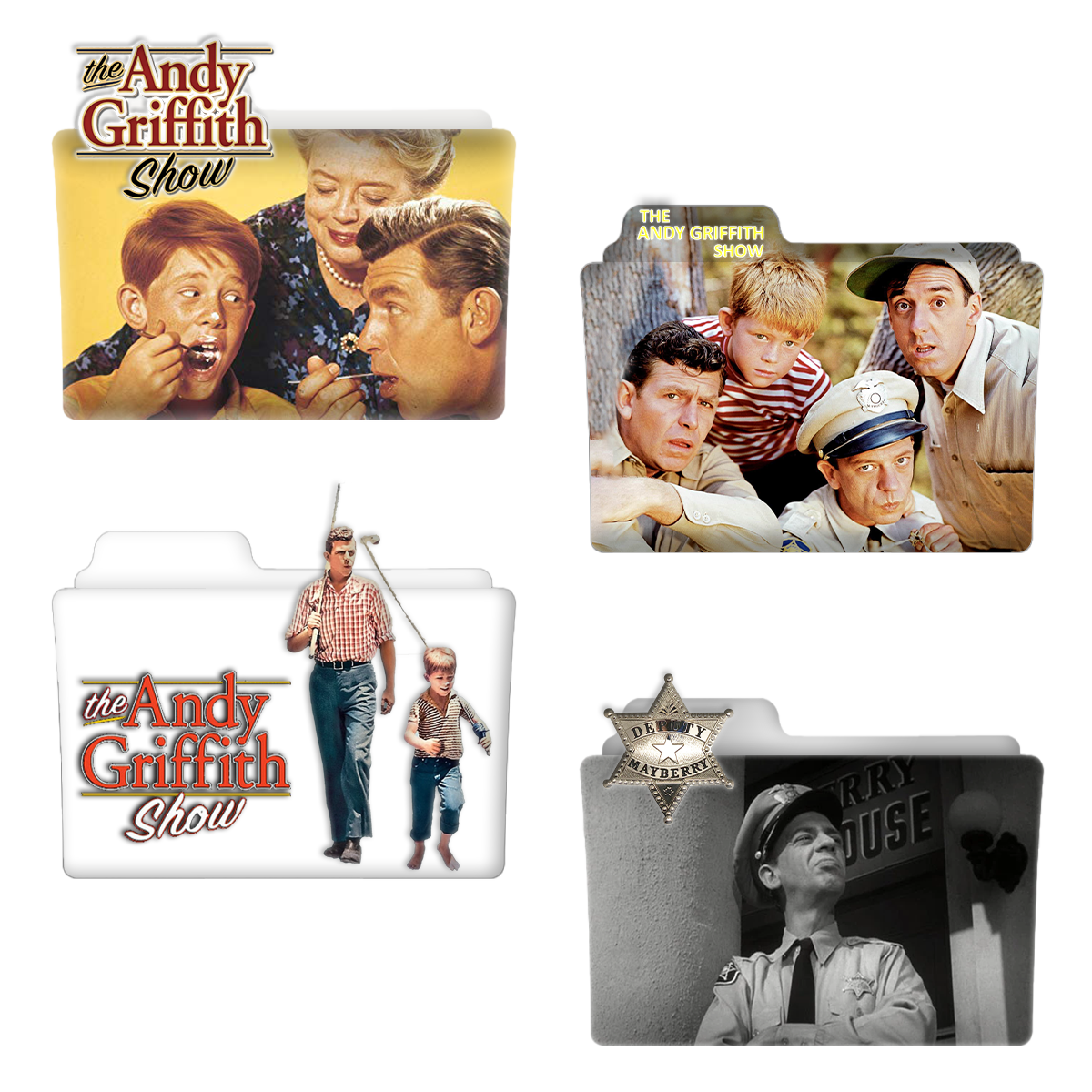 The Andy Griffith Show Folder Icon Set by Dirt290x on DeviantArt