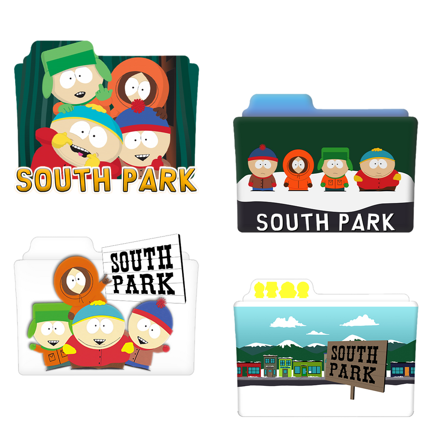 South Park Folder Icon Set by Dirt290x on DeviantArt