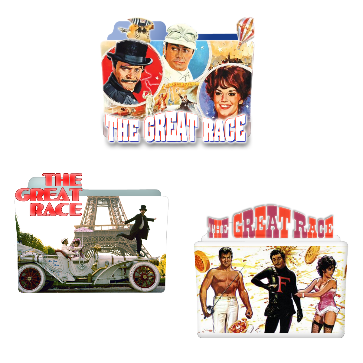 The Great Race 1965 Folder Icon Set by Dirt290x on DeviantArt