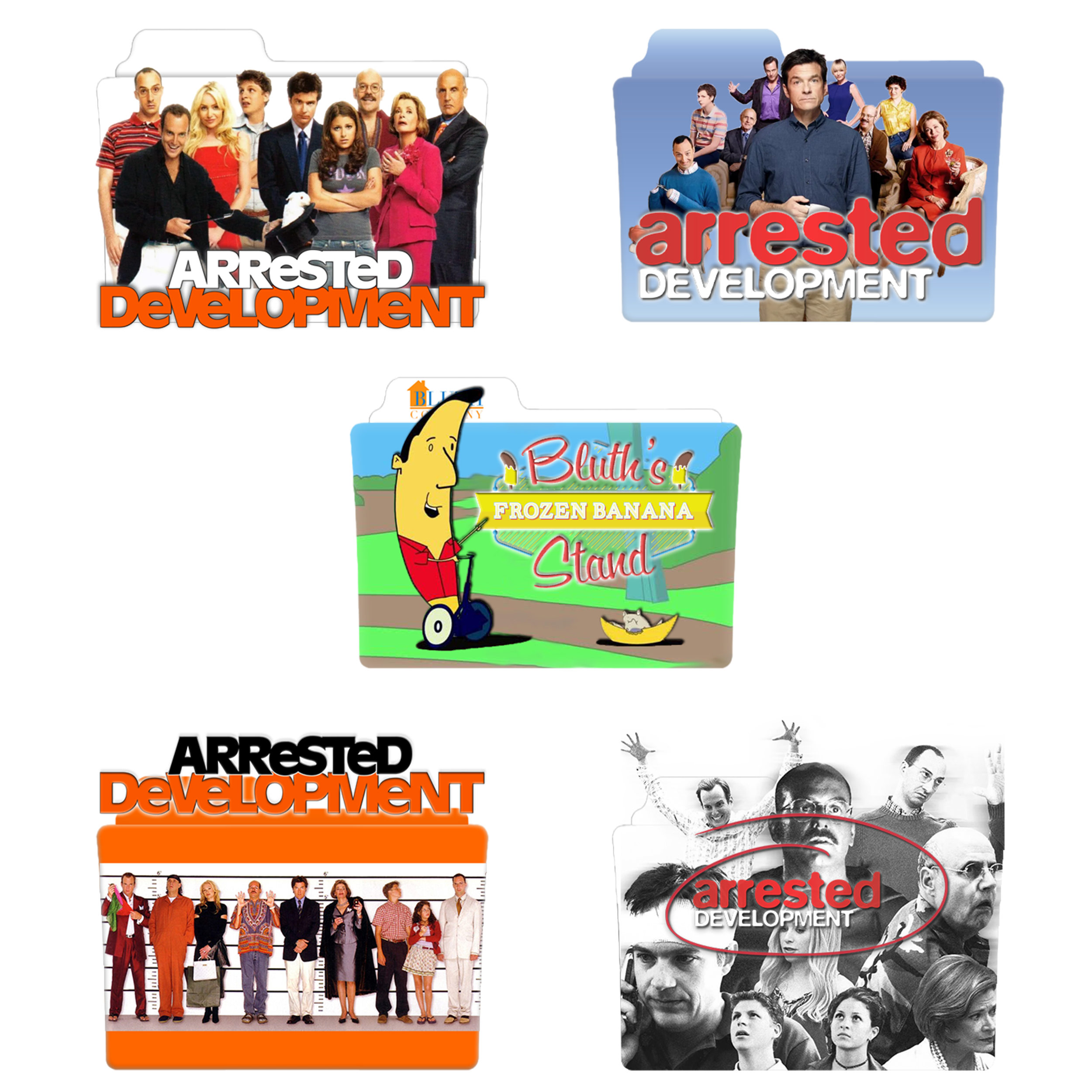 Arrested Development Folder Icon Set by Dirt290x on DeviantArt