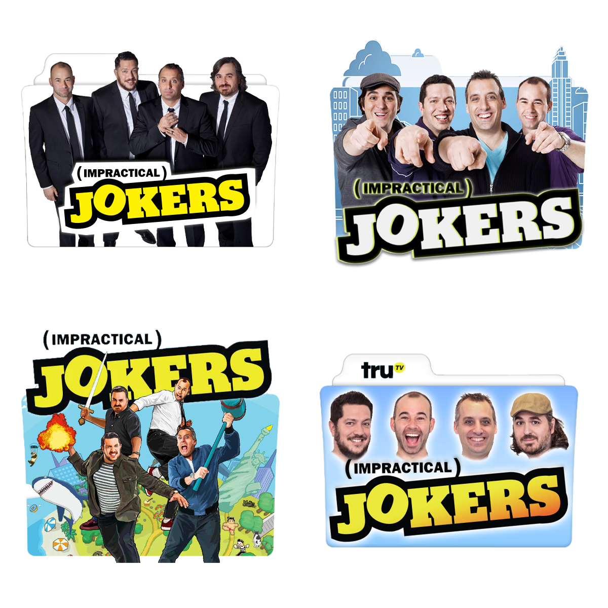 Impractical Jokers Folder Icon Set by Dirt290x on DeviantArt