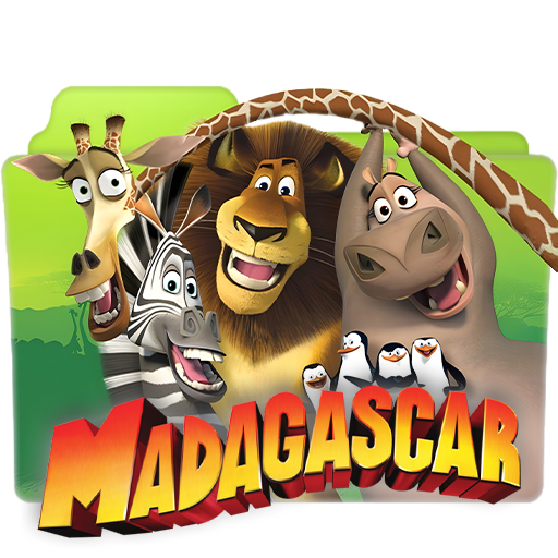 Madagascar Folder Icon by Dirt290x on DeviantArt