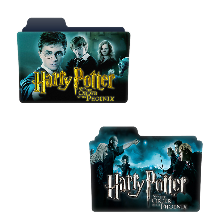 Harry Potter and the Order of the Phoenix Icon Set by Dirt290x on ...