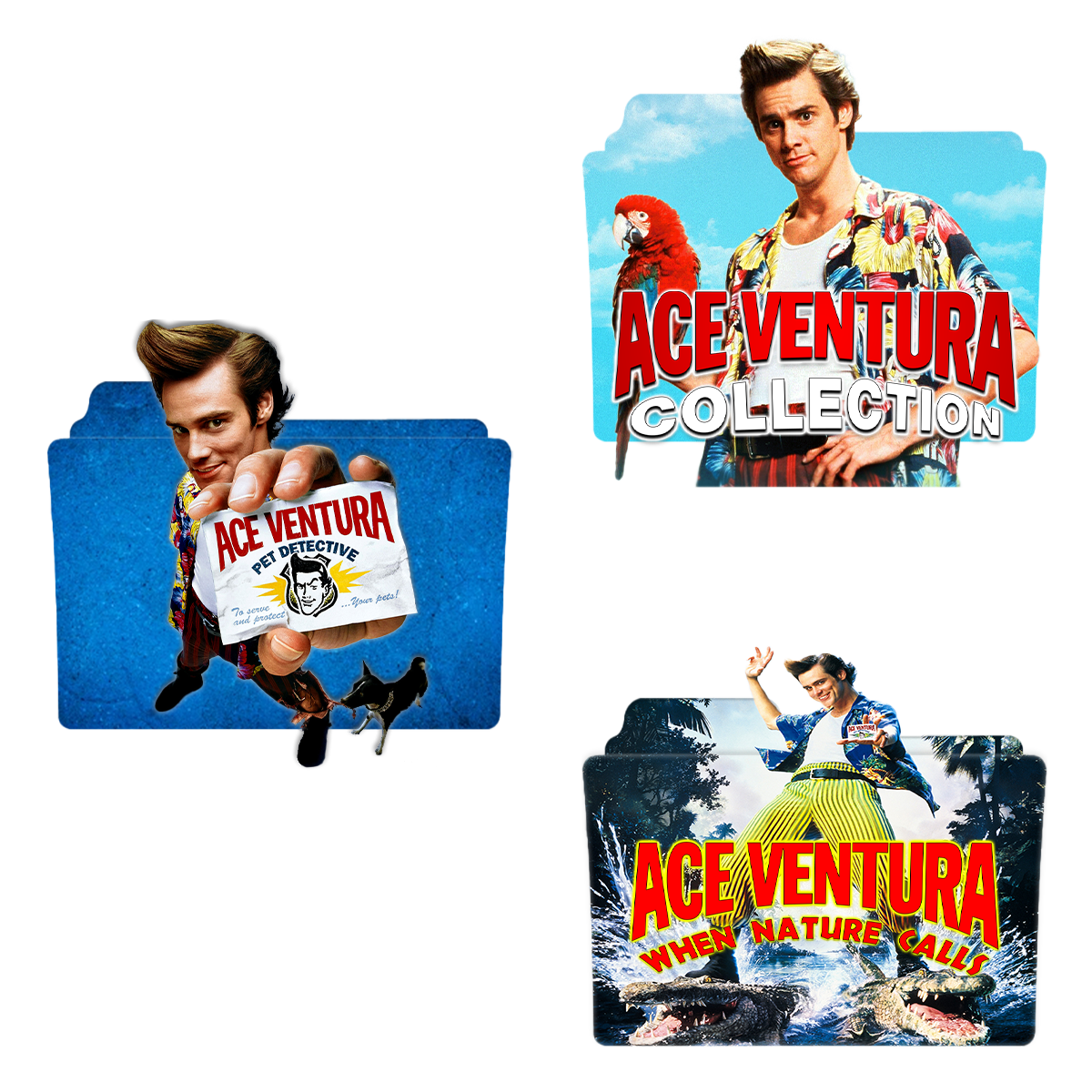 Ace Ventura Collection Folder Icon Set by Dirt290x on DeviantArt