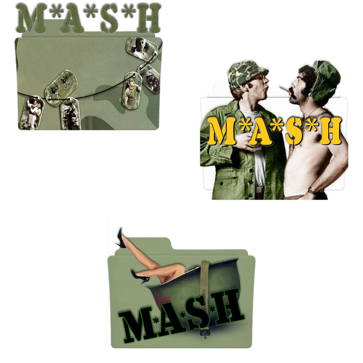 M*A*S*H 1970 Folder Icon Set by Dirt290x on DeviantArt
