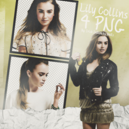 PNG Pack (16) Lily Collins