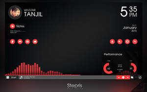 [Updated] Stepris v1.3 for Rainmeter