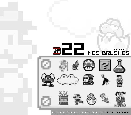 22 NES Brushes