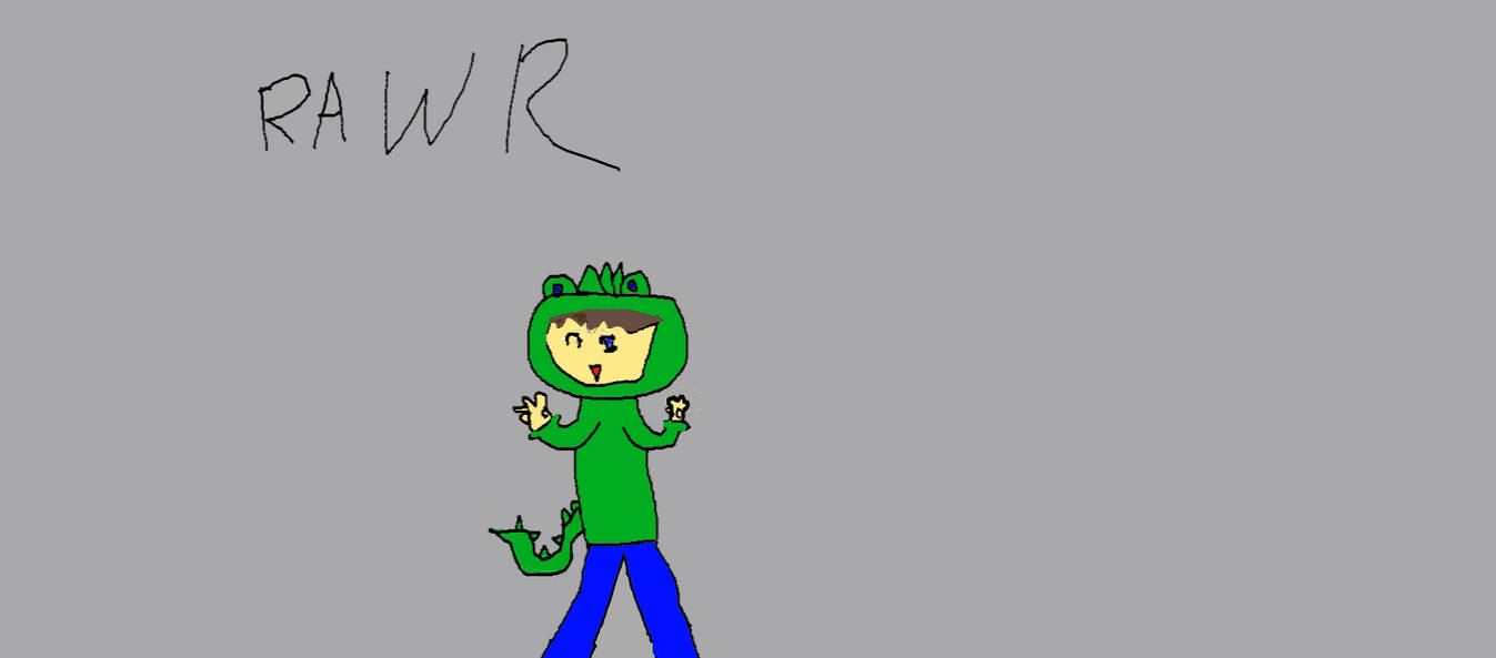 Dino Man by Pinkninjaunicorn on DeviantArt
