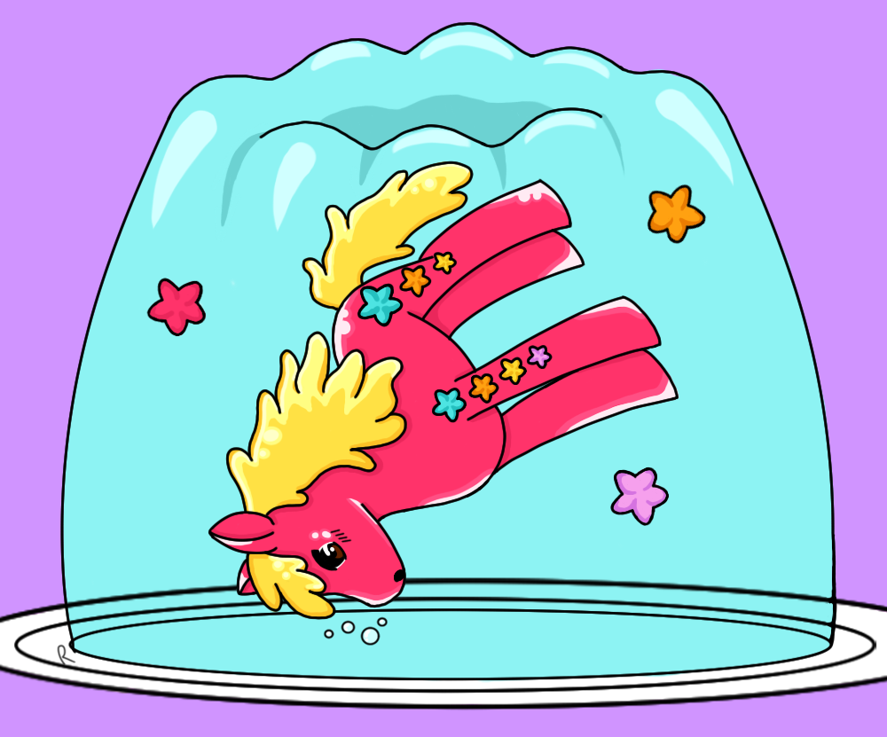 Jello Horse by ReedKnight on DeviantArt
