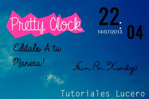 Pretty Clock by TutorialesLucero on DeviantArt