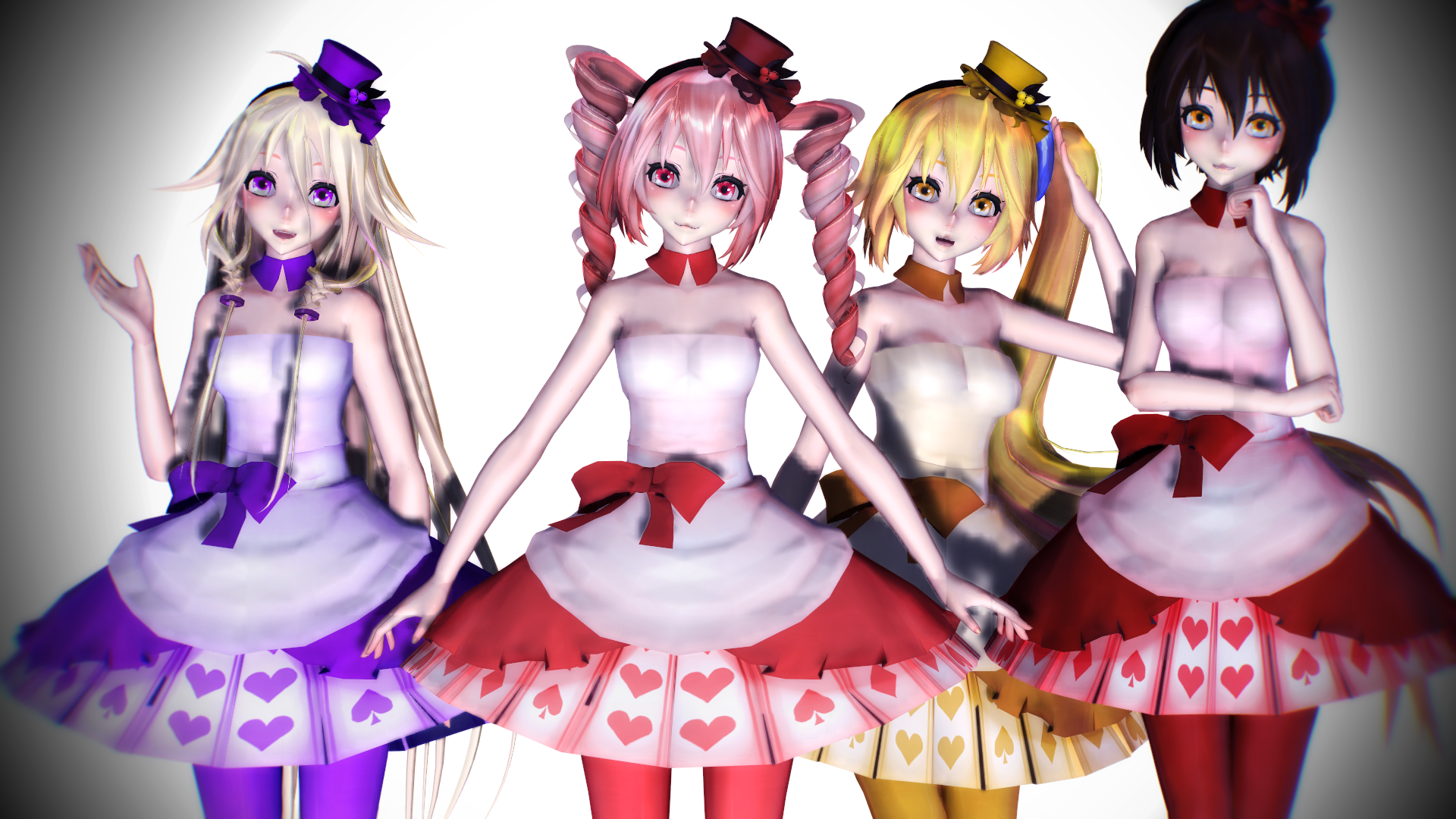 [MMD] Cardverse Girls 2 DL DOWN by yuyuchanHD on DeviantArt