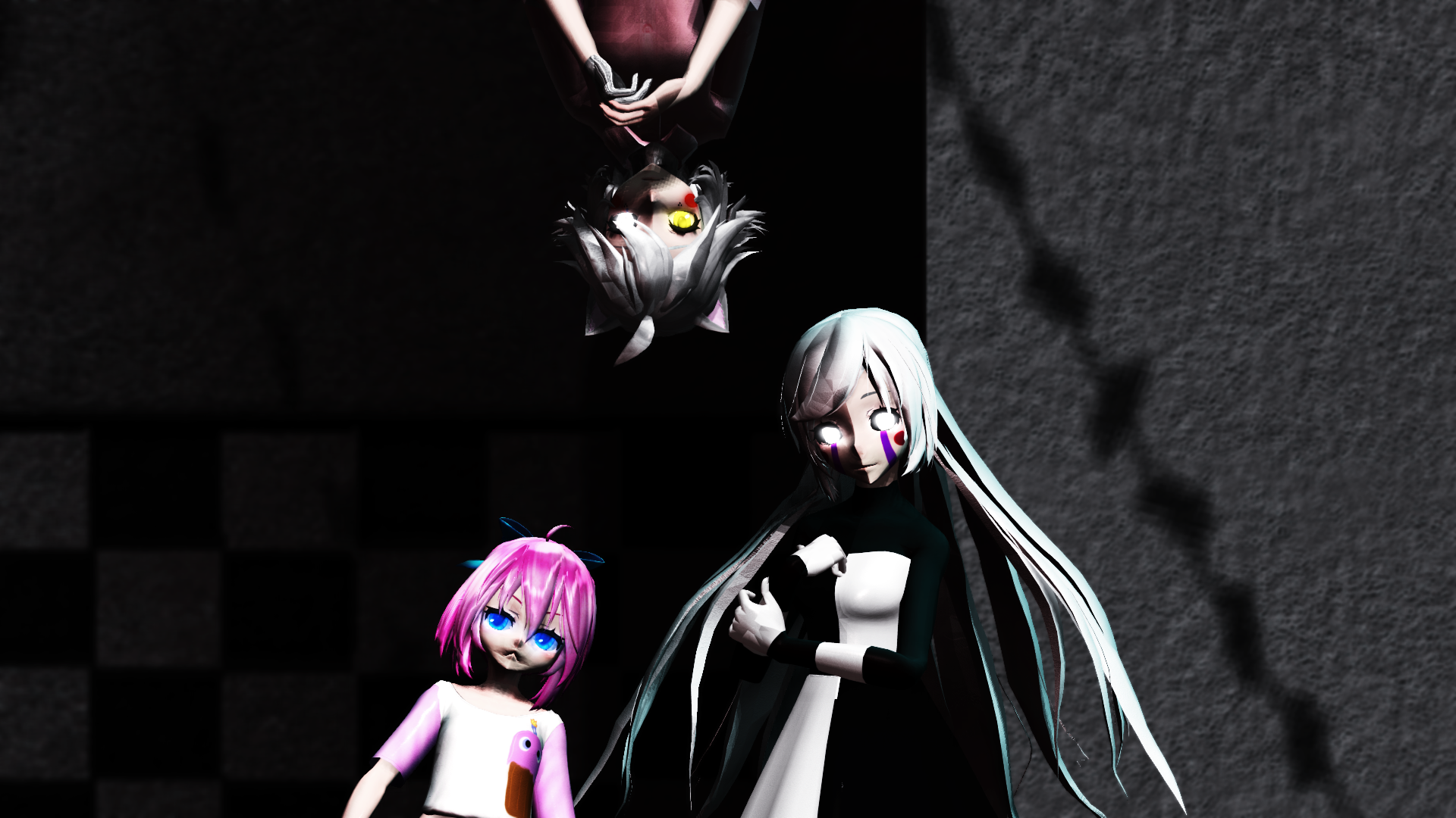 [MMD] FNAF2 DL (2) DOWN by yuyuchanHD on DeviantArt