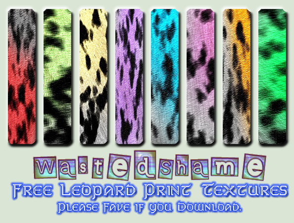 WastedShame - Free Leopard Textures