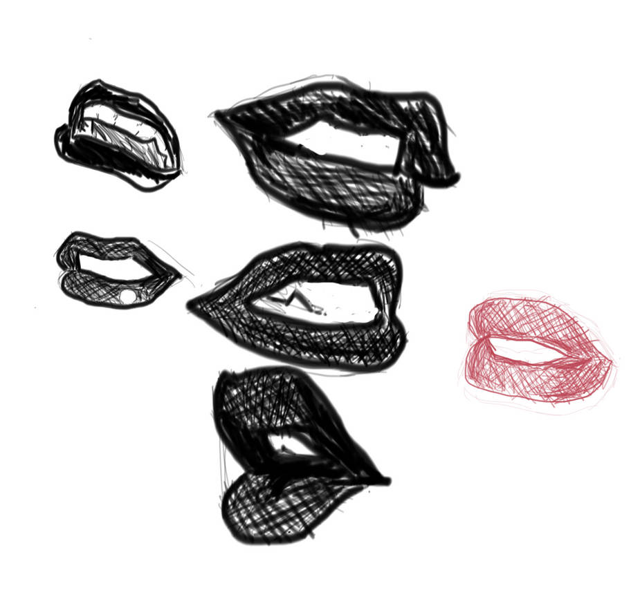 Mouth Study by Katiasmore on DeviantArt