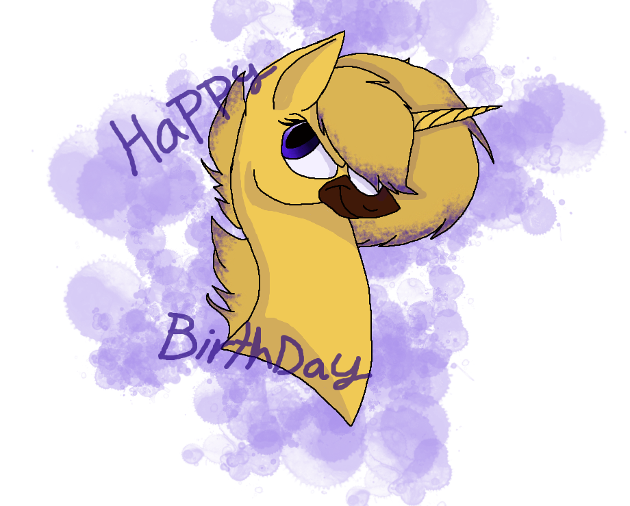 happy birthday by enchantedart77 on DeviantArt