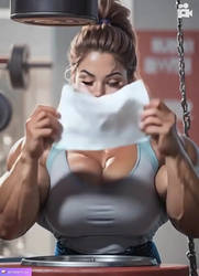 Looking lovely at the gym #video