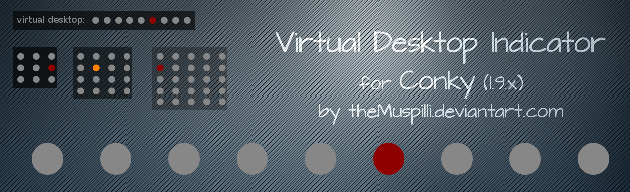 Conky Desktop Indicator by theMuspilli