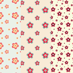 Patterns: Flower Set 1