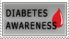 Diabetes Stamp by DwayneF