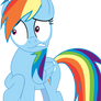 Shocked Rainbow Dash