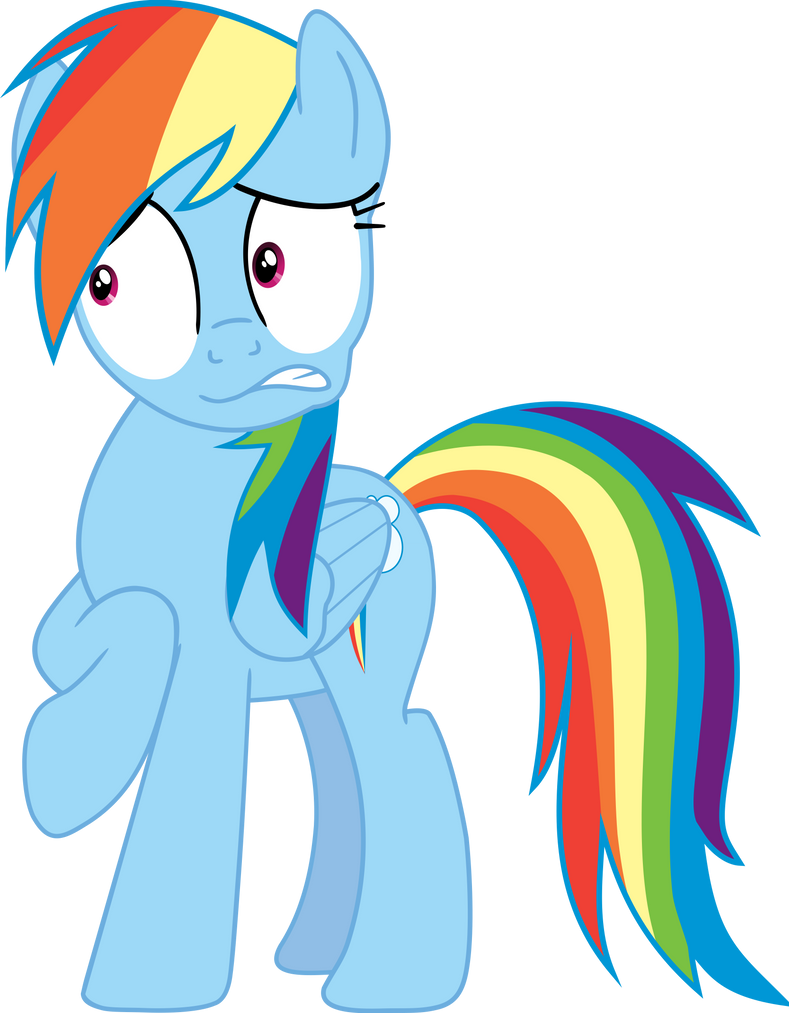 Shocked Rainbow Dash By Ciungpl On Deviantart
