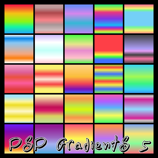 PSP Gradients 5