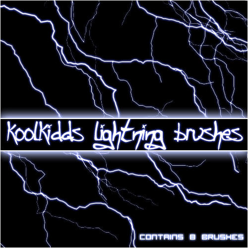 lightning brushes by koolkidd77 on DeviantArt