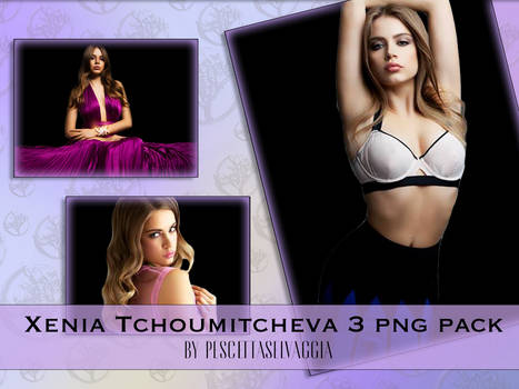 Xenia Tchoumitcheva 3 Pack Png