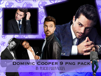 Dominic Cooper 9 pack png