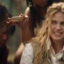Rich blonde examined by the jungle tribe