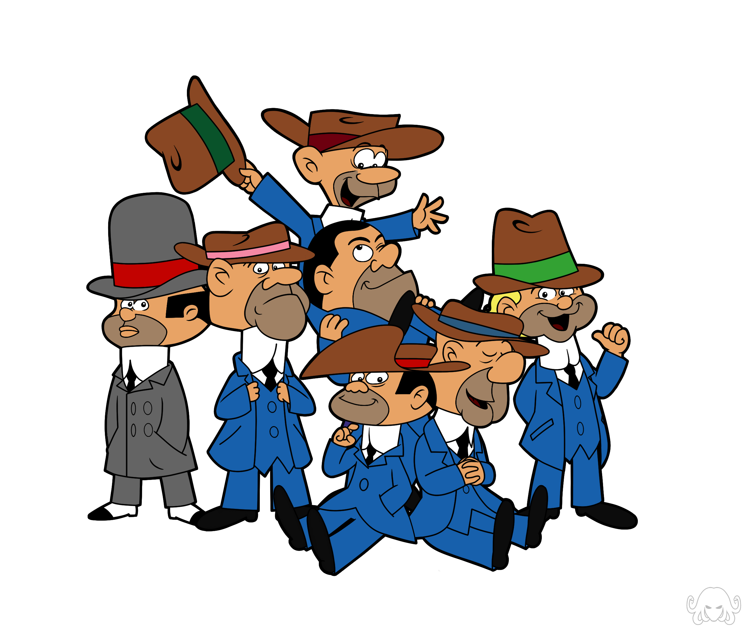 Ant hill mob cartoon
