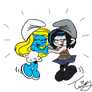 Vexy and Smurfette